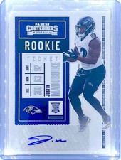 2020 JUSTIN MADUBUIKE PANINI CONTENDERS FOOTBALL ROOKIE TICKET AUTO