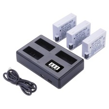 3-Pack LP-E8 Battery with Smart Triple Slot LCD Charger for Canon EOS Rebel T...