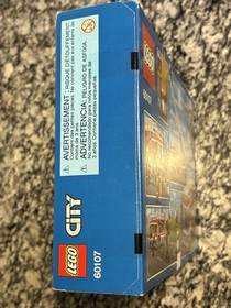 LEGO City 60107 Fire Ladder Truck 214 pcs Firefighters NEW SEALED