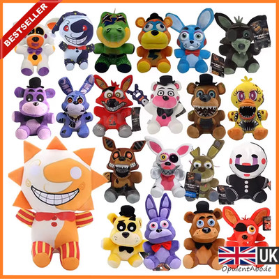 FNAF Five Nights at Freddy's Plüsch Kinder Bär Spielzeug Puppe Plüschtiere Geschenk Chica Foxy