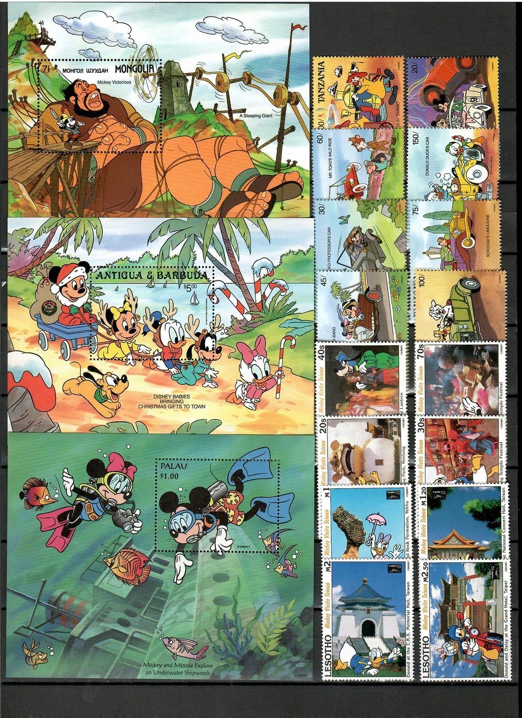 Walt Disney cartoons composition [12] 50 diff. sets & s/s  MNH #CNA348