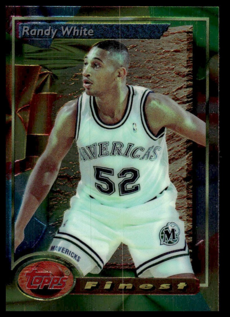 Randy White 1993-94 Finest #161 Dallas Mavericks