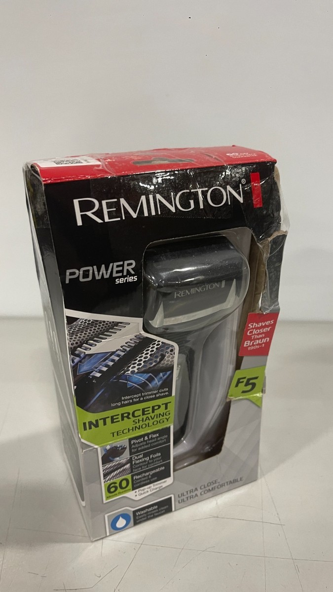 Remington F5 インターセプター 電気シェーバー 新品未使用 Remington F5 Power Series F5-5800B Shaver with Intercept Shaving
