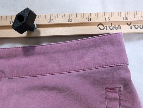 Marine Layer Pull On Shorts Medium Lavender Chino Stretch Waist 6" Inseam - Picture 3 of 13