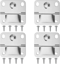 Cooler Hinge Stainless Steel Set Replacement for Cooler With Screw Set