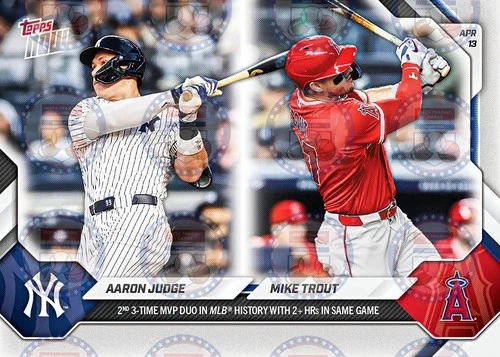 New Listing*PRE SALE* Aaron Judge / Mike Trout - 2026 MLB Topps NOW® - Card 80