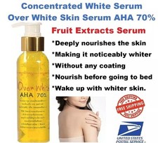 Fast Whitening Body Serum AHA Vitamin C B Remove Dark Skin Spot Bleaching 120 ml