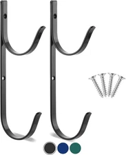 UNCO Pool Pole Hanger - 2 Pack, Pool Equipment Hooks for Poles and Hose,