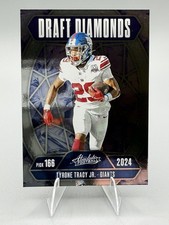 2025 Panini Absolute Tyrone Tracy Jr. Draft Diamonds #DD-TTJ Giants