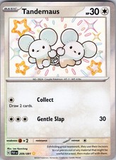 Tandemaus 209/091 Paldean Fates Shiny Rare Holo Near Mint on eBay