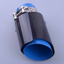 Auto Endrohr 2.5 Einlass Schalldämpfer Heck Spitze Zubehör Teile 3.5'' Auslass