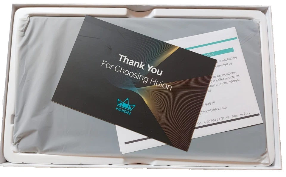 Huion Inspiroy H640P Grafiktablett - Schwarz - Bild 3 von 3