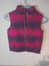 Authentic Gymboree Plaid Zipper Vest Boys Size 4T Red Black NWT