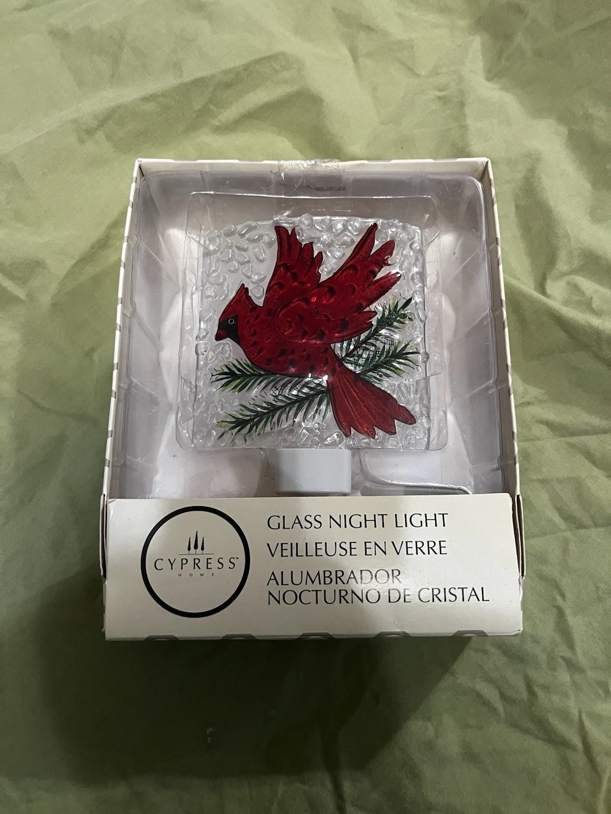 Cypress Home Glass Night Light
