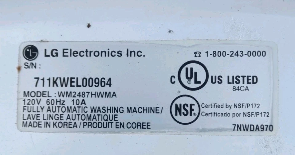 Washer Spinner Support 4434ER0002H 4434ER0002D 4434ER0002A Rear Drum Spider - Image 2 of 4