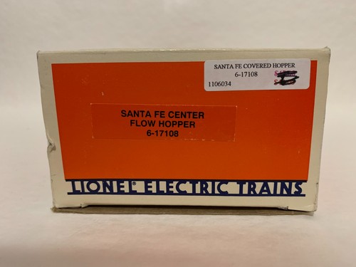 LIONEL 6-17108, TOLVA DE FLUJO CENTRAL SANTA FE 3 BAHÍAS, NUEVA EN CAJA (1990) - Imagen 9 de 9