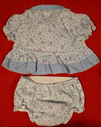 Vintage Disney Babies Mickey Collection Minnie Floral Dress & Bloomer Set 0-6 M - Picture 7 of 13