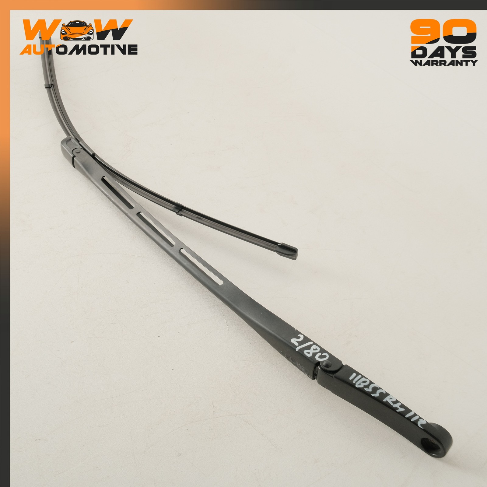 07-13 BENTLEY CONTINENTAL SUPERSPORTS WINDSHIELD WASHER WIPER ARM PAIR SET OEM