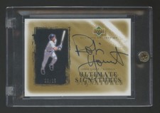 2002 UD ULTIMATE COLLECTION ROBIN YOUNT GOLD AUTOGRAPH #ED 9/15 BREWERS HOF RARE