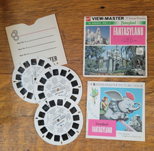 Disneyland - FANTASYLAND - GAF View-Master 3-reel set, pre-owned