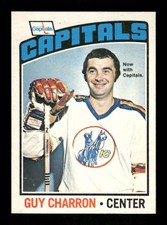 1976-77 O-Pee-Chee #186 Guy Charron NM or better TZ1 BXCP70