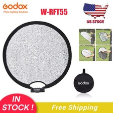 US Godox 55CM W-RFT55 Collapsible Windproof Reflector Portable Diffuser Disc