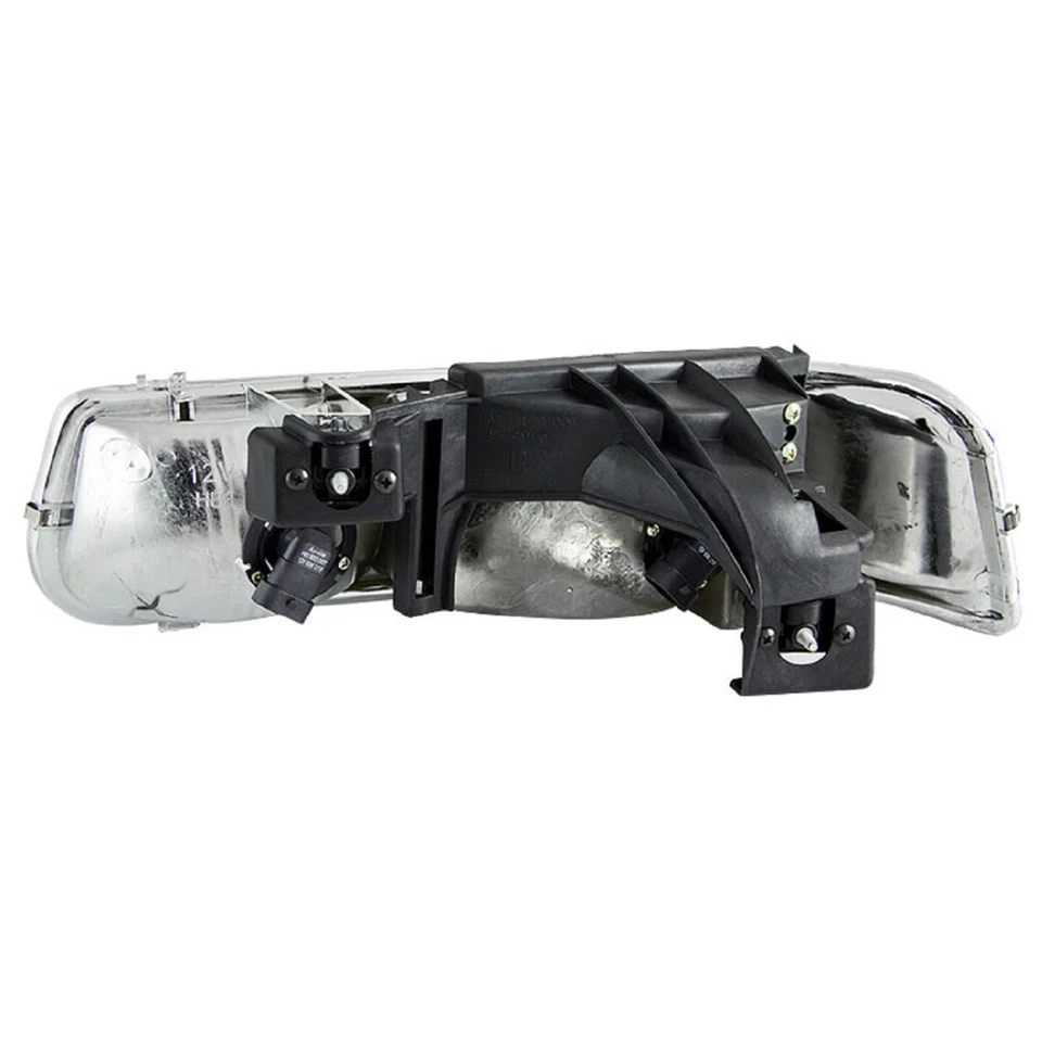 Faro izquierdo y derecho negro Anzo 111155 para Chevrolet Silverado 1500 1999-2002 Foto 2 de 4