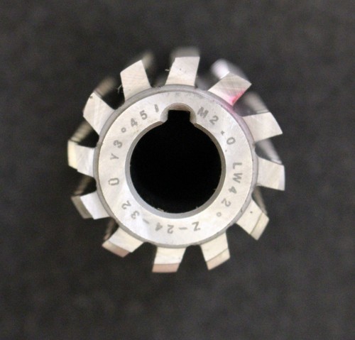 KÖPFER Zahnwellen-Wälzfräser m=2,0 32x48x13mm mit LKN 12 Spannuten 1-gg. Rechts - Bild 2 von 8