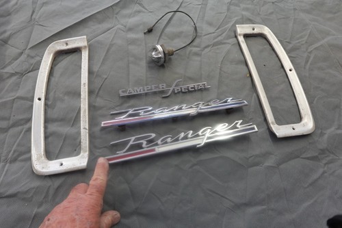 1967 FORD RANGER EMBLEMS CAMPER SPECIAL EMBLEMS 1969 FORD F250 TRUCK PROJECT
