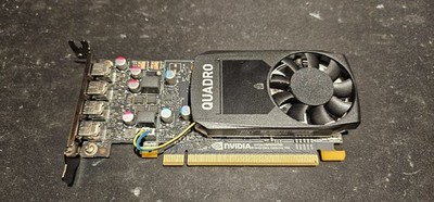 Nvidia Quadro P600 2GB GDDR5 Graphics Card 4 Mini Display Port