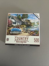 Master Pieces 300 Piece EZ -Grip Puzzle  Afternoon Escape  