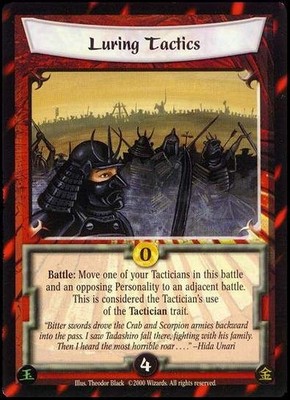 Luring Tactics - The Spirit Wars - Legend of the Five Rings CCG
