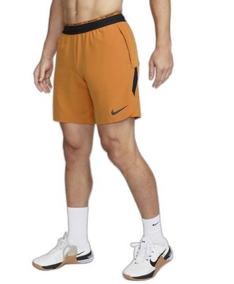 Nike Pro Flex Rep 8'' Unlined Training Shorts Men's Small Tall DD1700 Orange $80