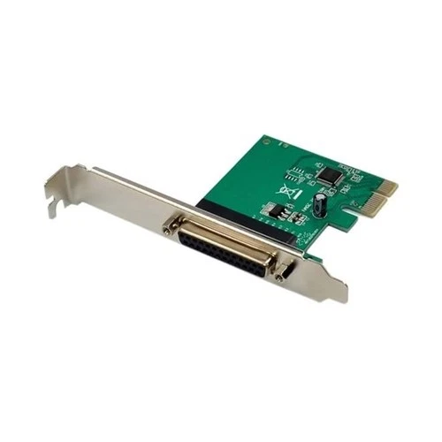 PCIe Parallel Port Adapter Card PCIE to DB25 Printer Adapter Support
