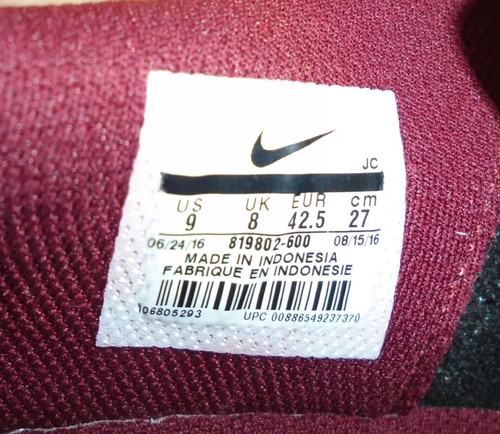 NIKE COURT ROYALE SCARPE DA GINNASTICA UNISEX SCAMOSCIATE SNEAKERS UK 8 NUOVE/CONFEZIONATE 819802 600 - Foto 10 di 11