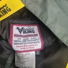 Viking Journeyman 420D Waterproof Rain Pants / Bib Overalls Size Small Green — photo 2