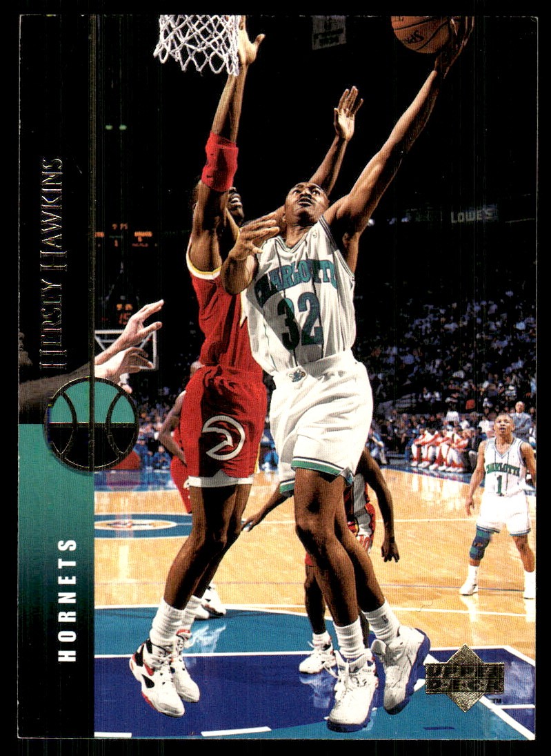 Hersey Hawkins 1994-95 Upper Deck #88 Hornets FREE SHIPPING StackedPacks