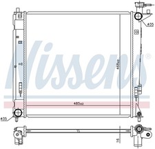HYUNDAI IX35 Radiator (Diesel Models) 2009-2015