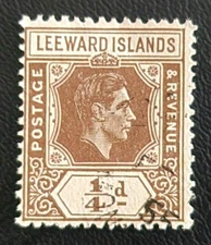Leeward Islands British Colonial stamp 1937