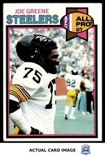 1979 Topps #65 JOE GREENE Steelers HOF VG-EX