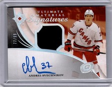Andrei Svechnikov Material Signatures Auto 77/99 2020-21 UD Ultimate [M015]