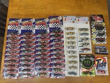 Huge Lot of 60 1/64 Scale NASCAR Die-Cast Cars From 1988, 1990, 1992
