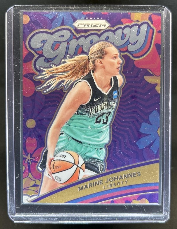 2024 Panini WNBA Prizm Marine Johannes Groovy #15 Liberty