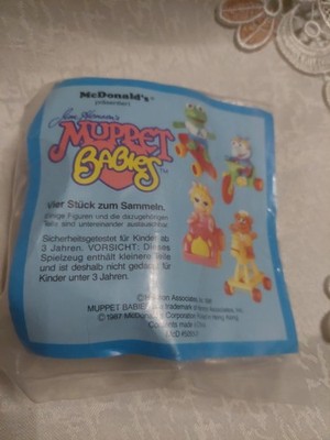 Vintage McDonald's Muppet Babies (1987) - Gonzo auf Dreirad - OVP / Neu