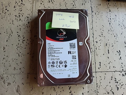 Seagate ST4000NE001 IronWolf Pro 4TB SATA 3.5-inch Internal Hard Drive  HDD 