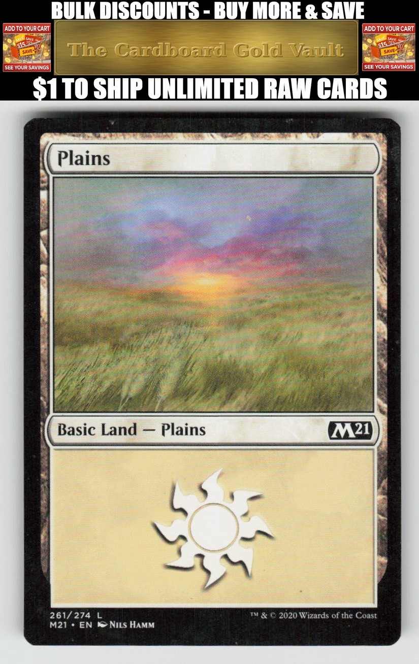 Magic_the_gathering Ixalan #261 Plains (261)
