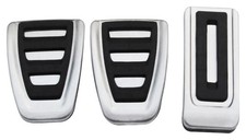 Für VW Multivan T5 T6 Caravelle T6 Pedalkappen Edelstahl Gas Bremse Fußstütze
