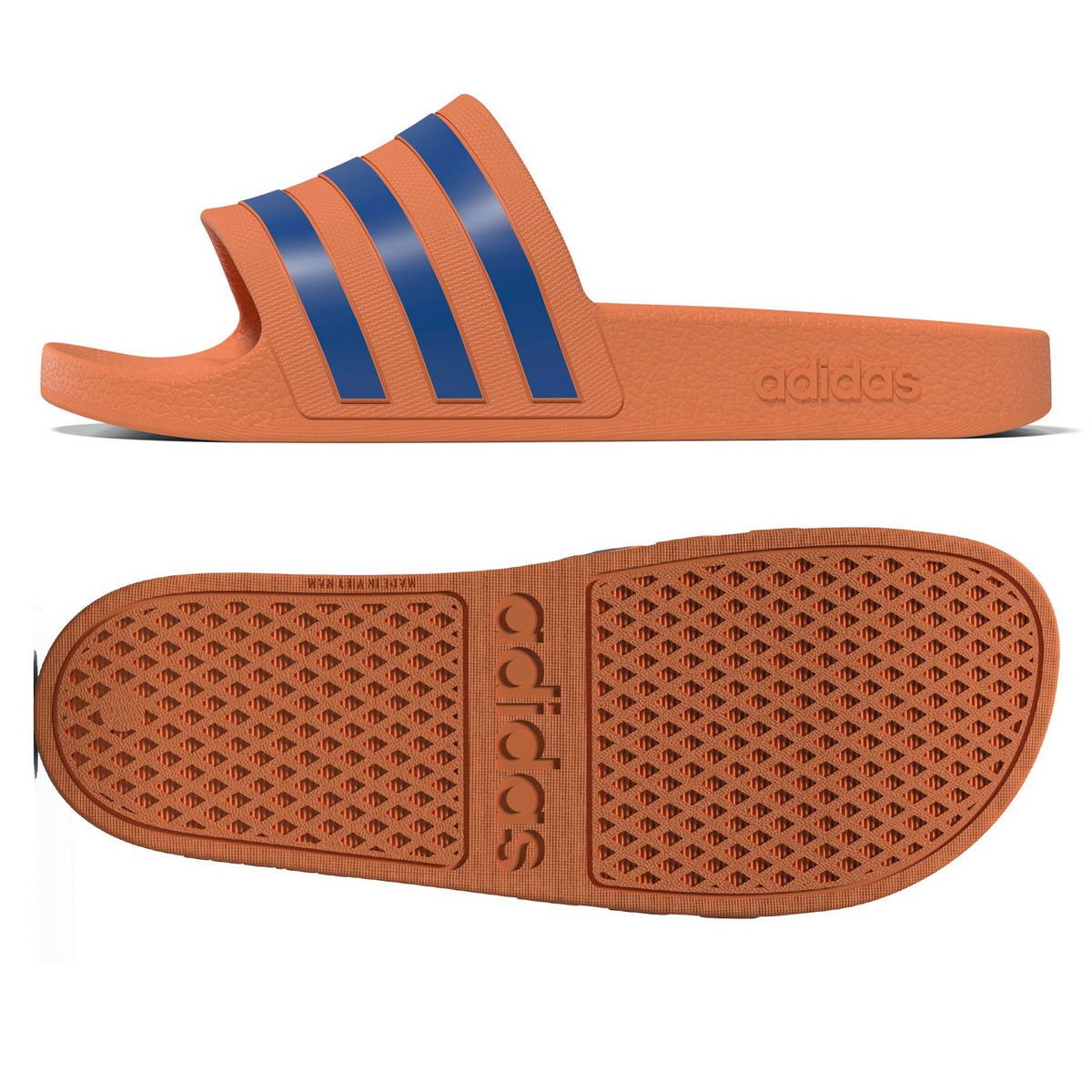 Adidas Adilette Aqua Slide arancione e blu