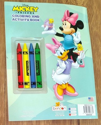 Mickey & Friends  Coloring Activity Book Easter is Egg-cellent! 2016 Stickers