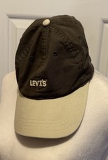 Levi  s Ball Cap Adjustable Taupe Embroidered OS Orig 24